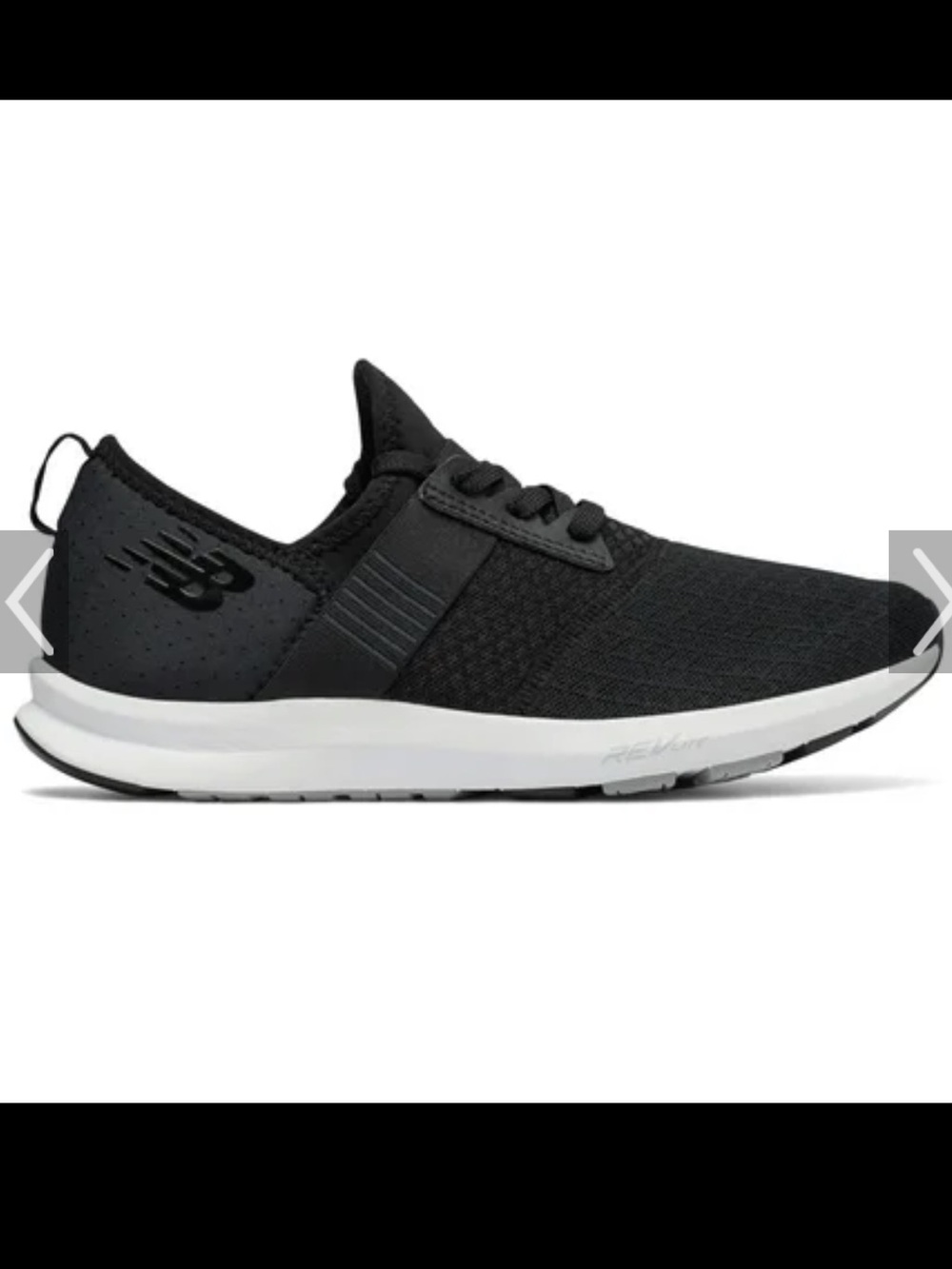 NEW BALANCE Women's FuelCore Nergize Sneaker Size 7 WXNRGBK Running Training